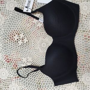 Steve Madden Elegant Black Bra